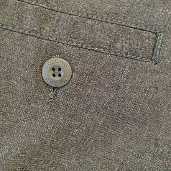 VOLCOM Shorts Toddler 2T Flat front Gray - Picture 11 of 12